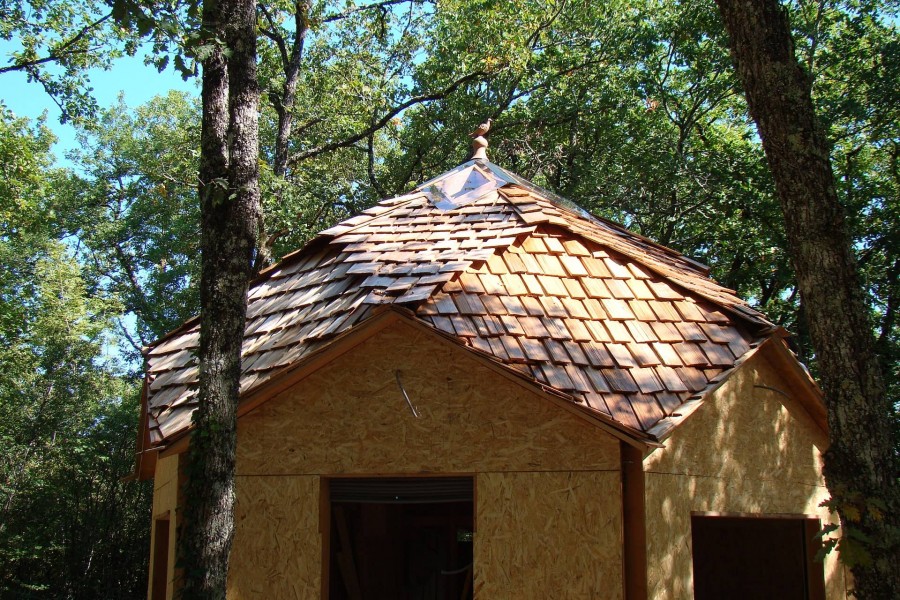 Zome 8 et zome 6 en Corrèze été 2011