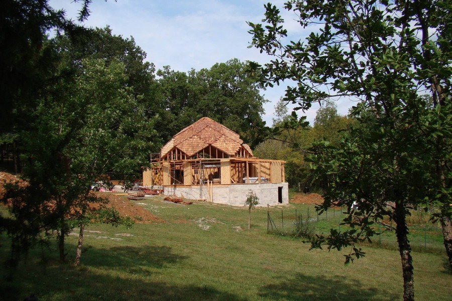 Zome 8 et zome 6 en Corrèze été 2011