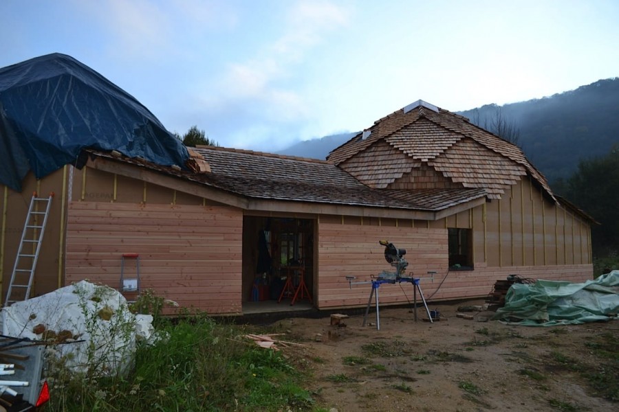 Zomes 8 et 6 dans le Jura été 2013